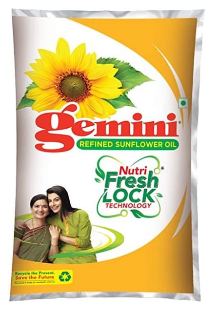 Gemini Refined Sunflower Oil